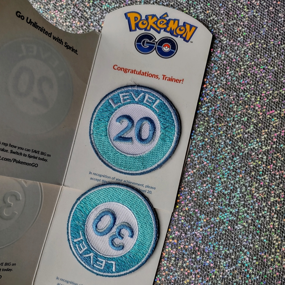 Pokemon Go Sprint Level Badges - Picture 2 of 4